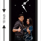 PHOTO FRAME WALL CLOCK
